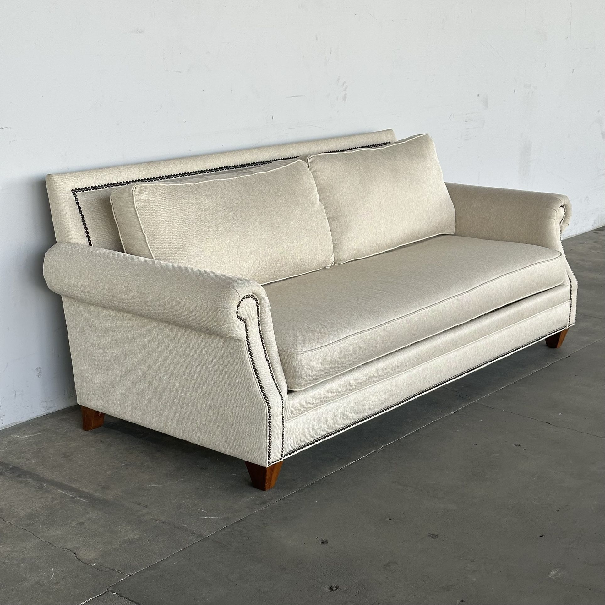 Bench Seat Studded Sofa -Delivery Available