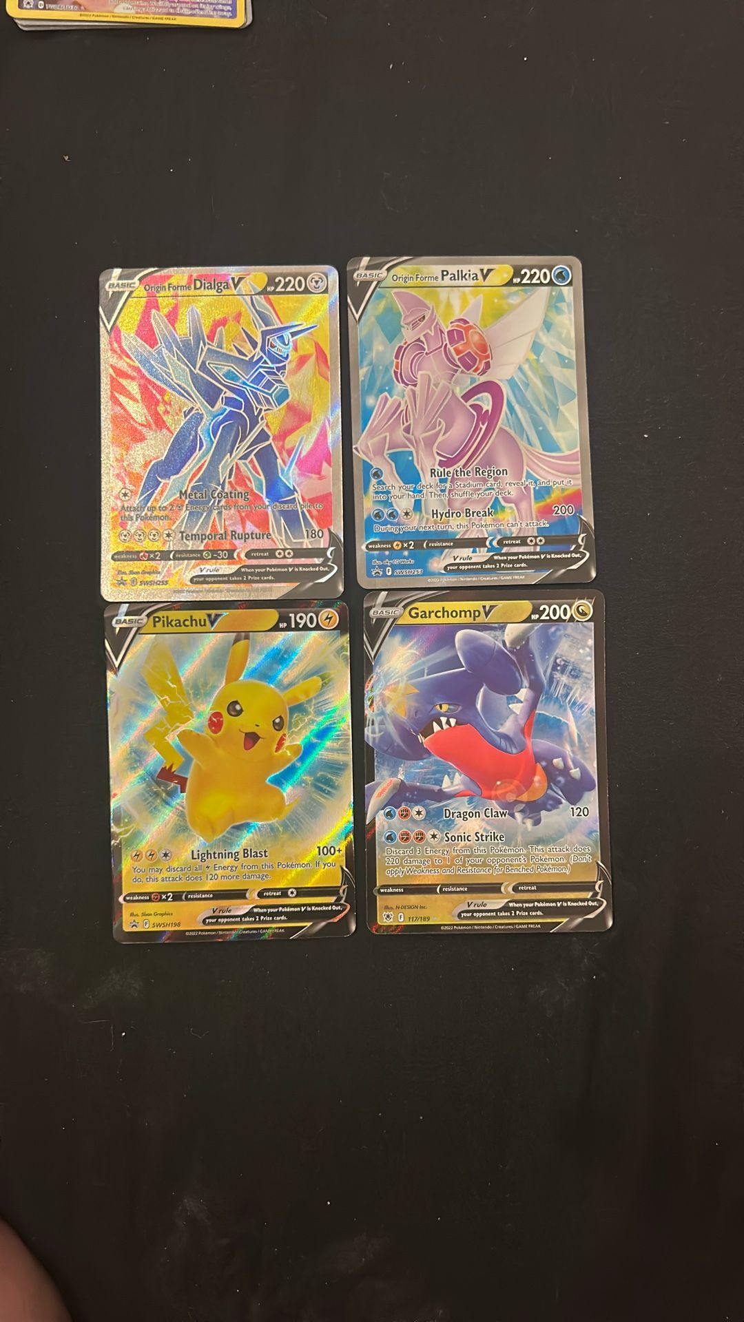 Pokemon V Full Foil