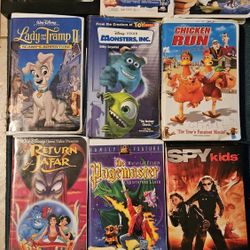 10 FAVORITE DISNEY VHS ANIMATED MOVIES 