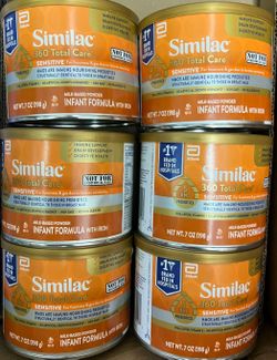 Similac Total Care 360 Sensitive Sell Or Trade For Enfamil 12oz Cans 