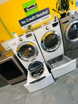 Washer and dryer no credit needed