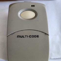 MULTI-CODE garage or entryway gate opener