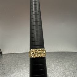 10k Gold Nugget Ring