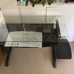 Glass Desk 