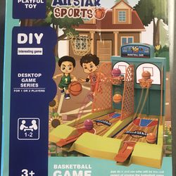 NEW Kids Children Table Top Desktop Basketball Game Toy