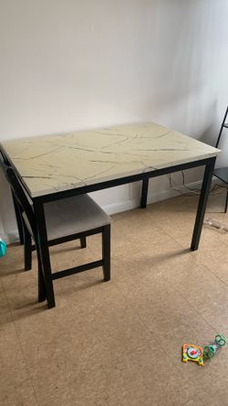 Marble dining table