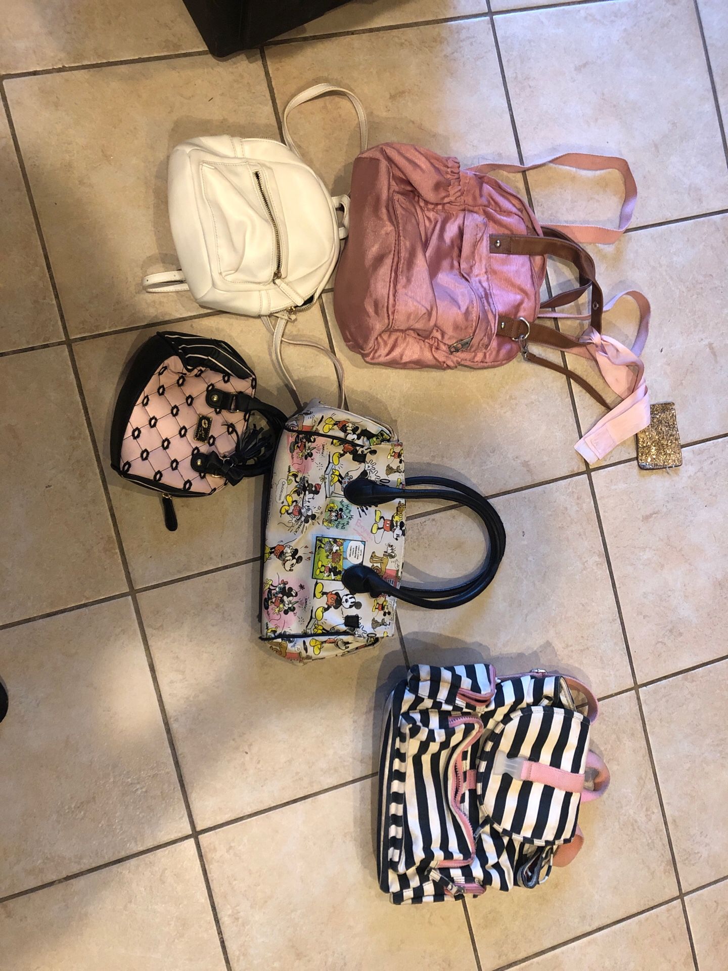 Backpack purses