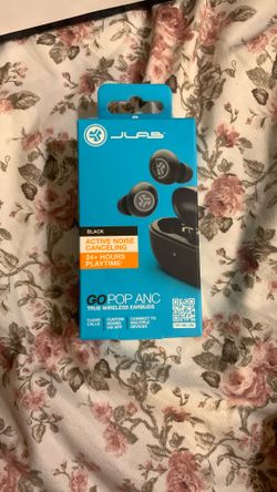 JLAB GO POP ANC Wireless Earbuds