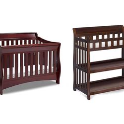 Baby Crib and changing station