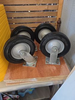 8" caster