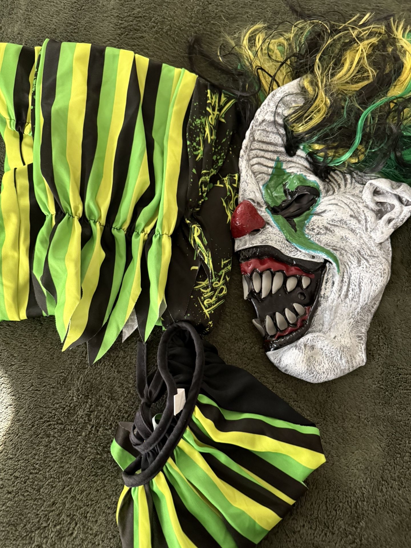 Costume Neon Chaos Clown