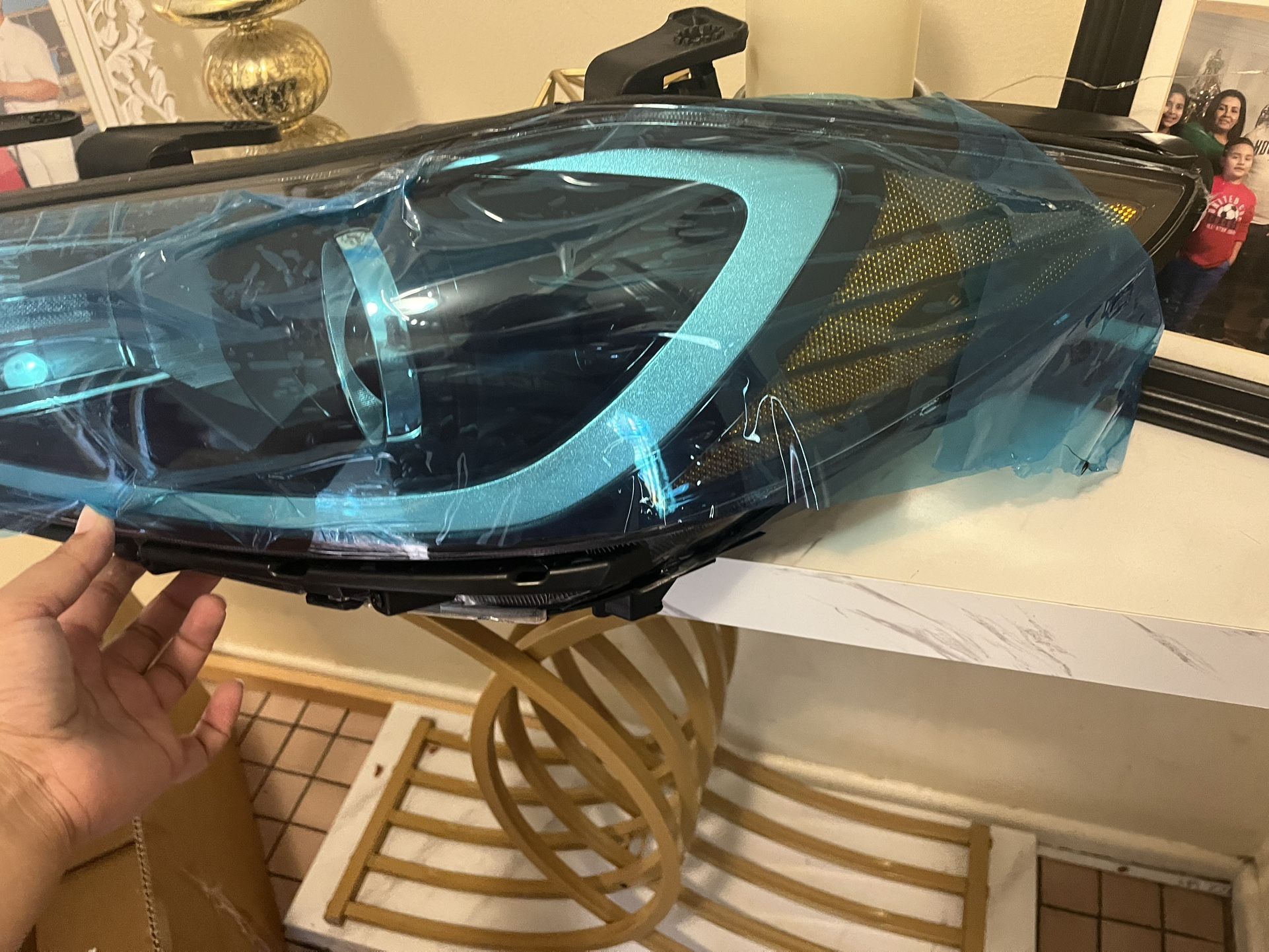 Hyundai driver side headlights