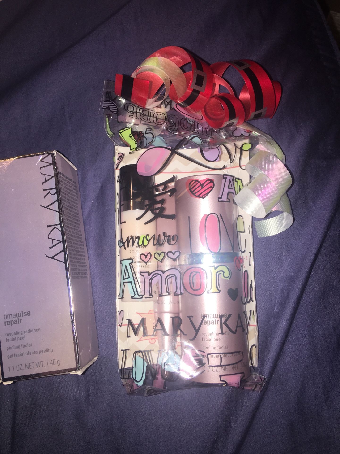 2 Mary Kay time wise radiance facial peels and facial peel goody bag! inventory sell out!