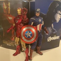 Marvel Hot Toys (captain America And iron man)
