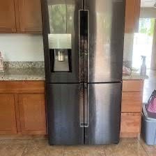 Very nice Samsung Flex Black Stainless Steel Refrigerator