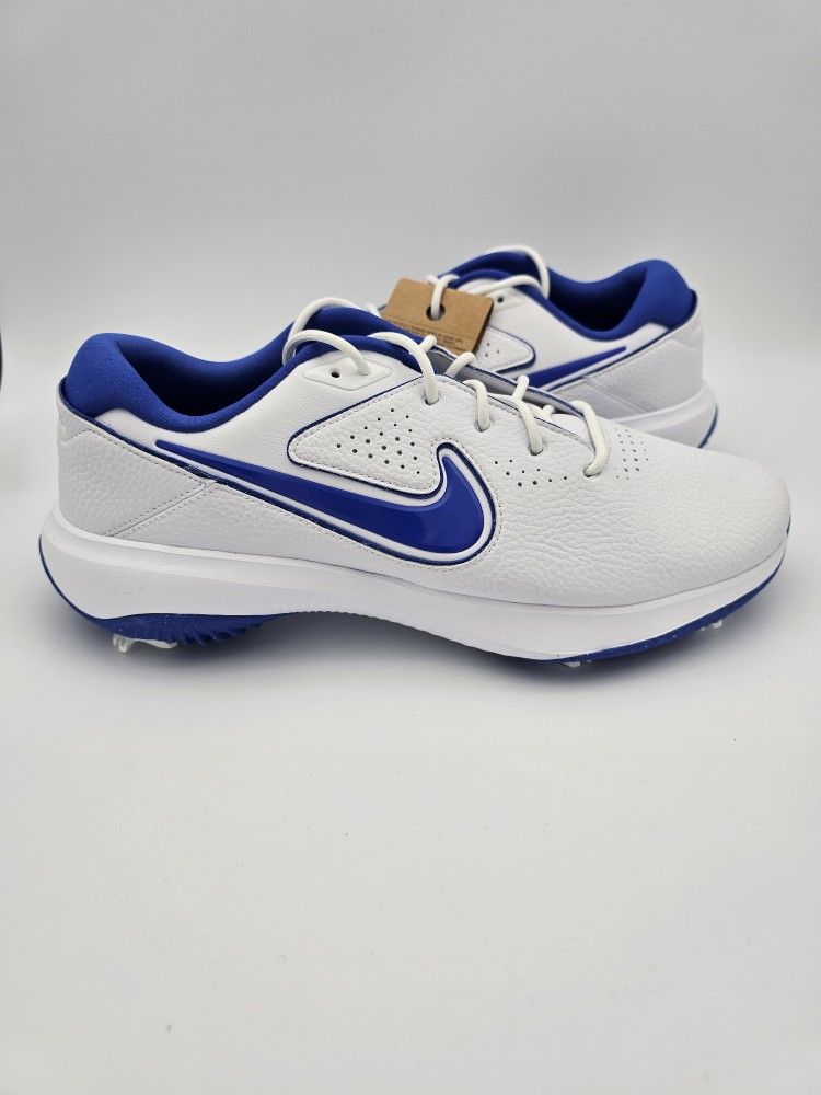 Nike Victory Pro 'White Hyper Royal' Golf Shoes Men's Size