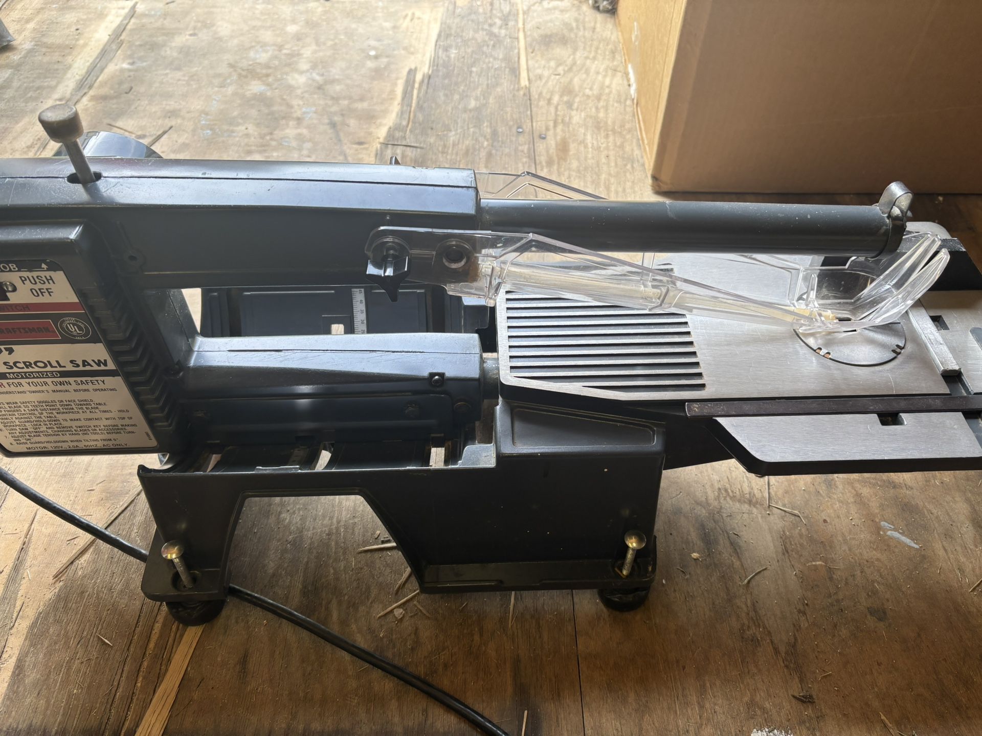 Sears craftsman 18 inch scroll saw