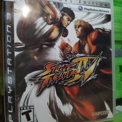 PS3 STREET FIGHTER IV
