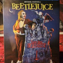 Sealed Beetlejuice Steelbook Blu-ray (Limited Edition)