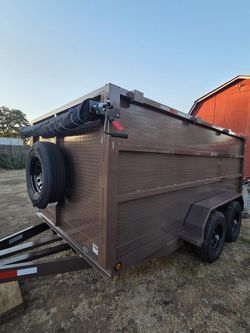 Dump Trailer 12×8×4