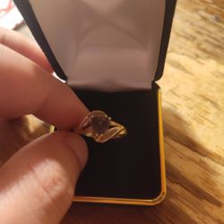 Woman's 14k Gold Engagement Ring 