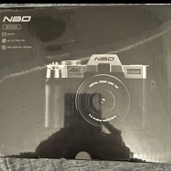 NBD S100 Digital SLR Camera 64MP 4K Video 16x Zoom f/1.8 Black