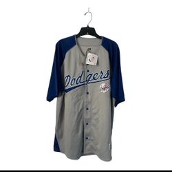 Dodgers Grey Jersey Size Xl New