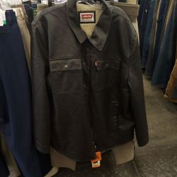Levi's XL Leather Jacket 