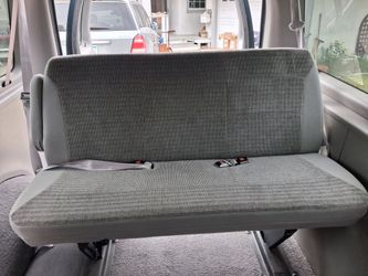 Ford econoline back seat