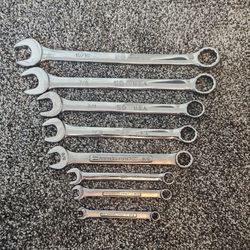 8 Piece Combo Wrench Set