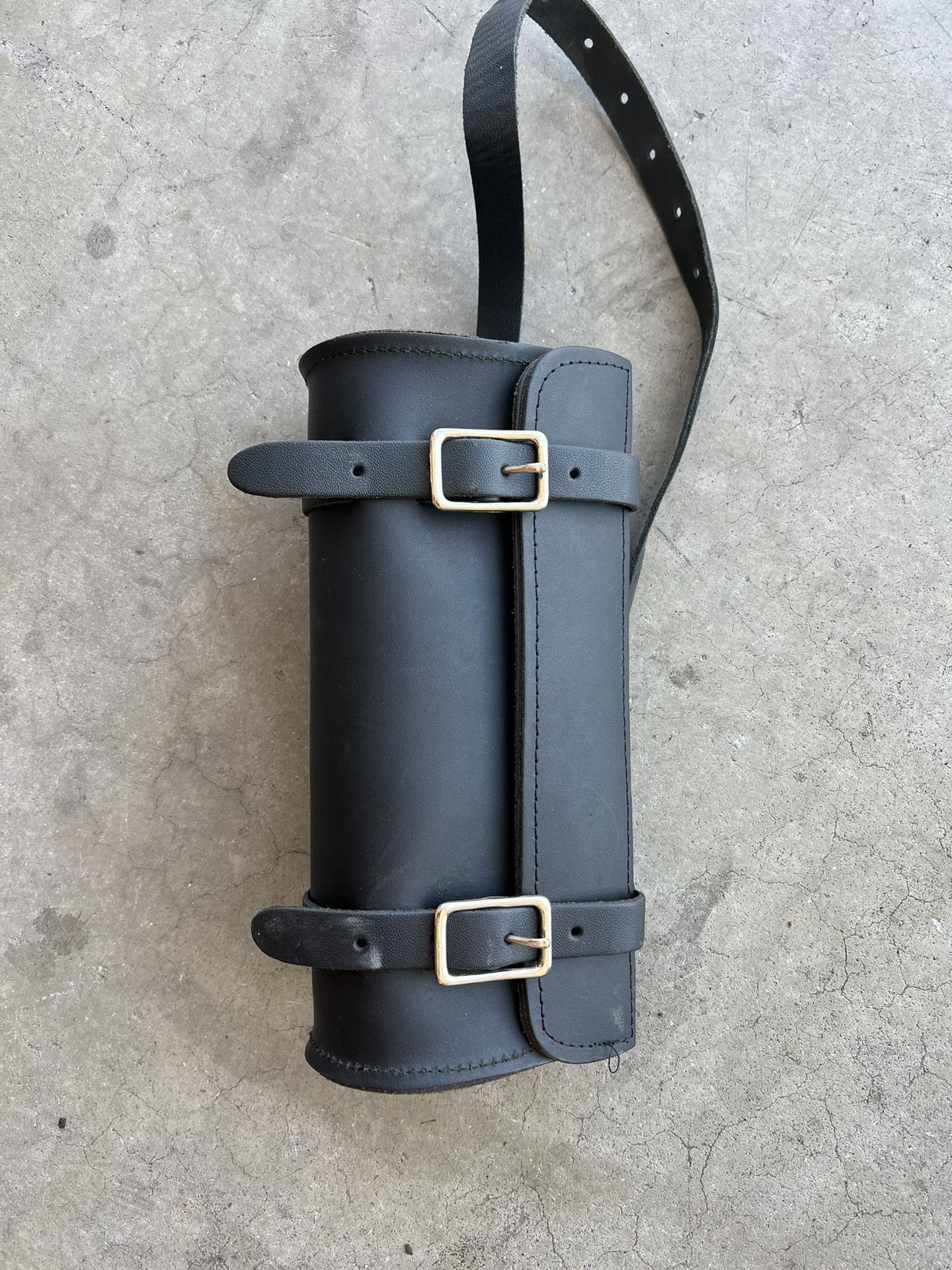Leather Motorcycle Bag/pouch