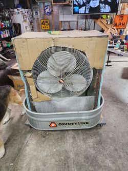 Home built swamp cooler