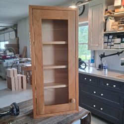 Furniture..access Unit Cherry...16''W 34''HEIGHT 
