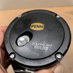 Fishing Reel Penn Fathom 60LD2 80 Lb Spectra
