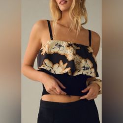 NWT Anthropologie Layered Sweater Tank Women's Size Large