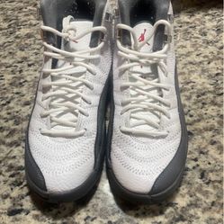 Jordan Retro 12s Grey/white
