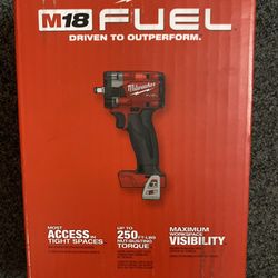 Milwaukee M18 Fuel Compact 3/8” Impact Wrench 2854-20