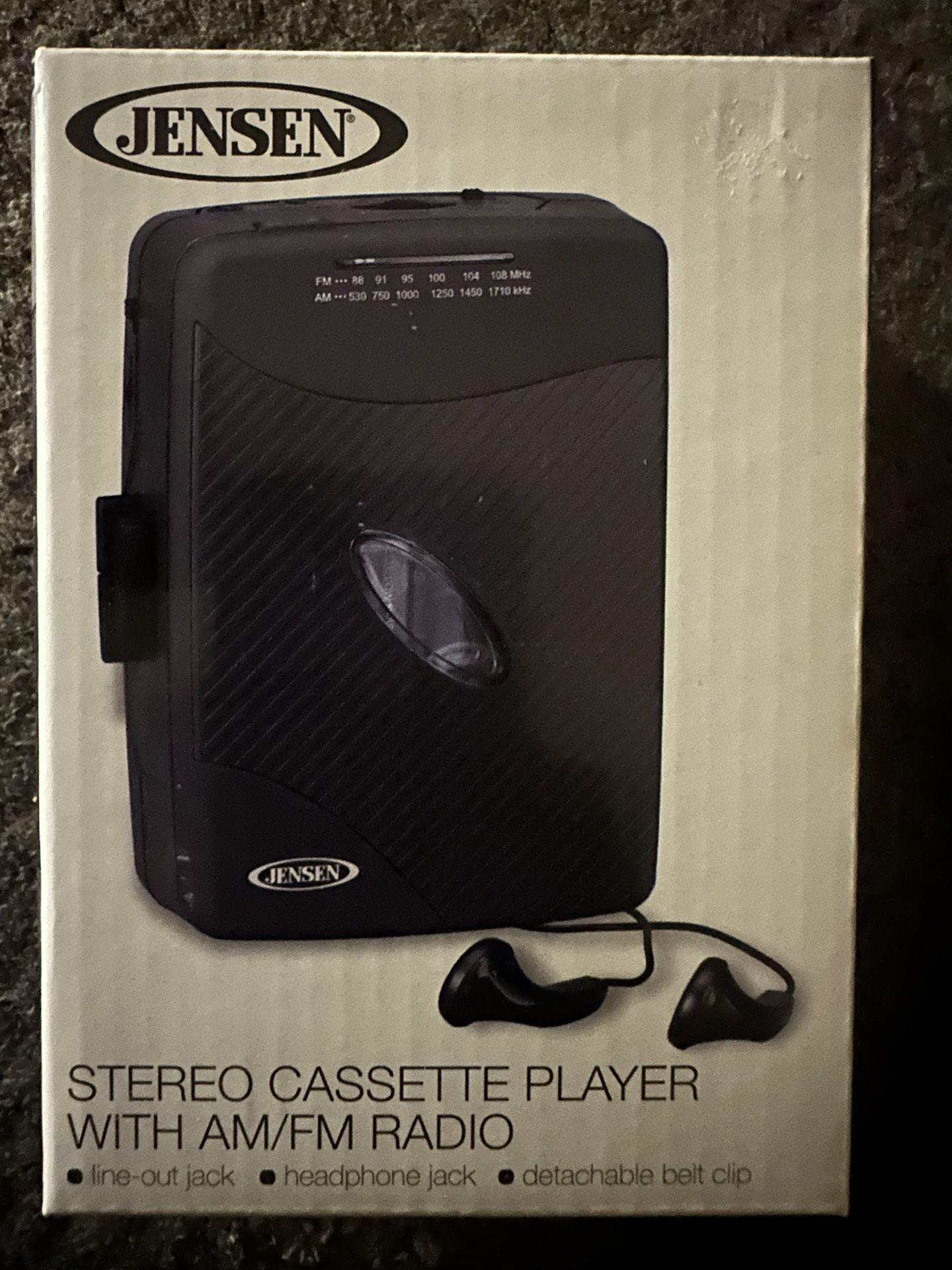 Cassette Tape Player W/ Headphones