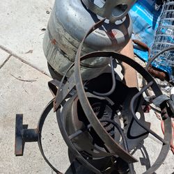 Outdoor burner natural gas