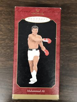 Muhammad Ali 1999 Hallmark Ornament 