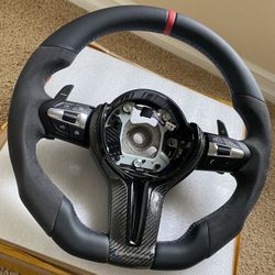 Bmw Steering Wheel Leather/Alcantara All F Series, M2 M3 M4 (Brand New)