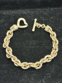 14k Yellow Gold Italy Made Bracelet 