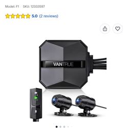 Motorcycle 4K Front & Rear Dash Cam with GPS & WiFi
