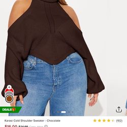 Chocolate Color Sweater