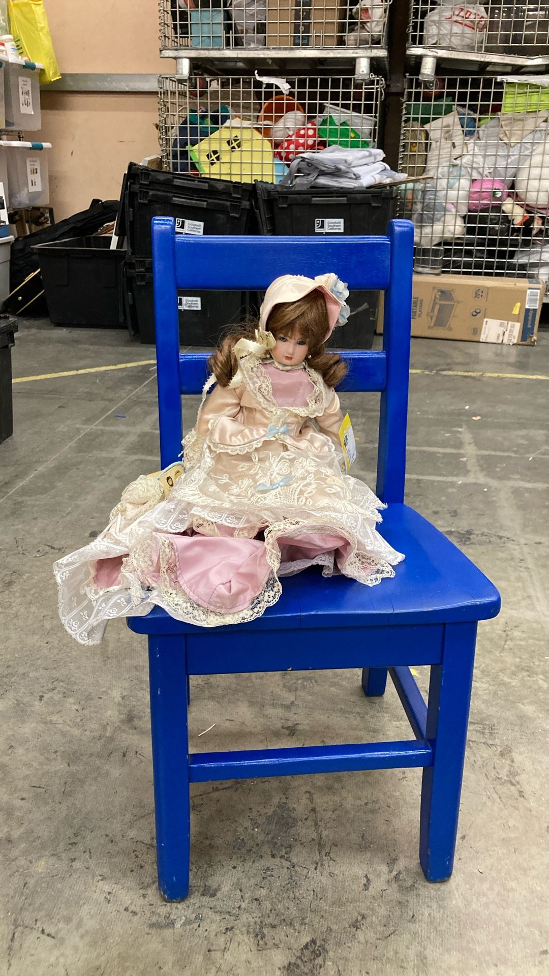 Fashion Antique Porcelain Doll By Laura Landa