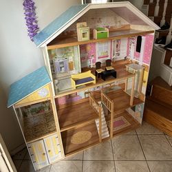 Kidkraft 4 Feet Dollhouse / Casita De Muñecas 