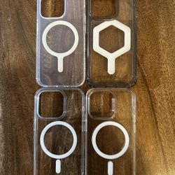 Iphone 14 Pro Clear Magsafe Cases Lot