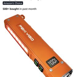 Feki Yigo 1800 Lumen EDC Flashlight w/ UV Light – Brand New