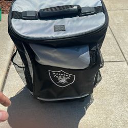 NFL Rolling Cooler - Las Vegas Raiders