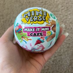 Mini Verse make It mini cafe 